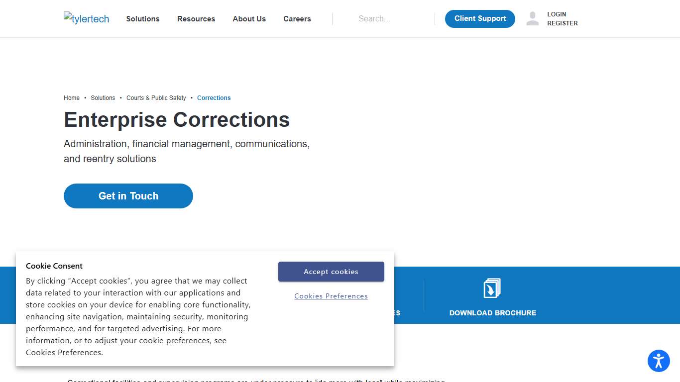 Corrections Courts & Public Safety Tyler Technologies